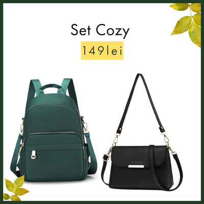 Set Cozy - Rucsac & Geanta